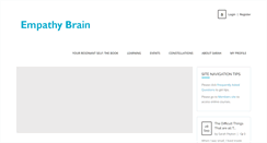 Desktop Screenshot of empathybrain.com
